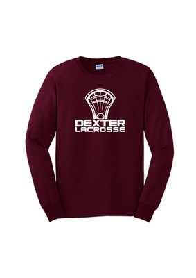 Soft Cotton Long Sleeve T-Shirt- Maroon (Adult & Youth Sizes)