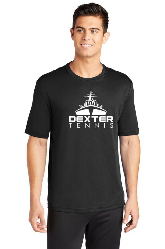 Short Sleeve Performance T- Black, White, Maroon