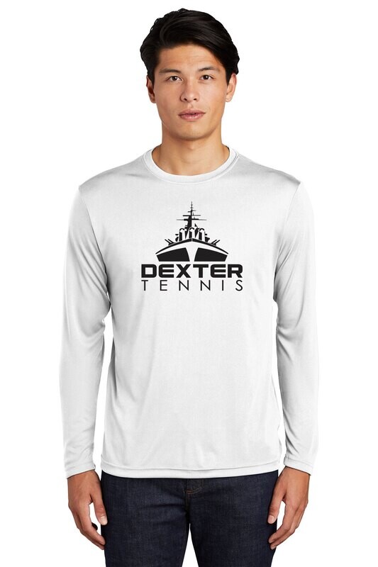 Long Sleeve Perfomance T - Black, White