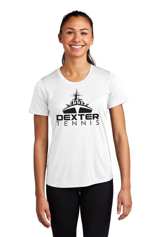 Women's Short Sleeve Performance T- Black, White