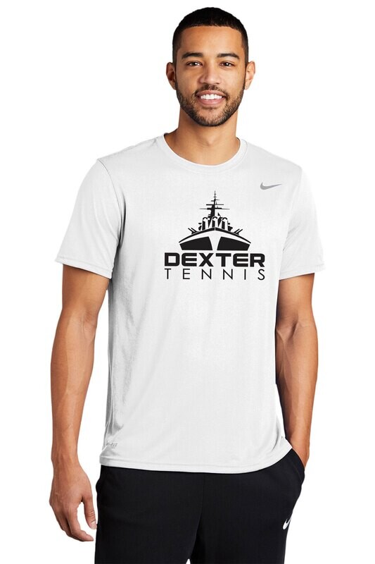 Nike Short Sleeve Performance T-Shirt - Black, White