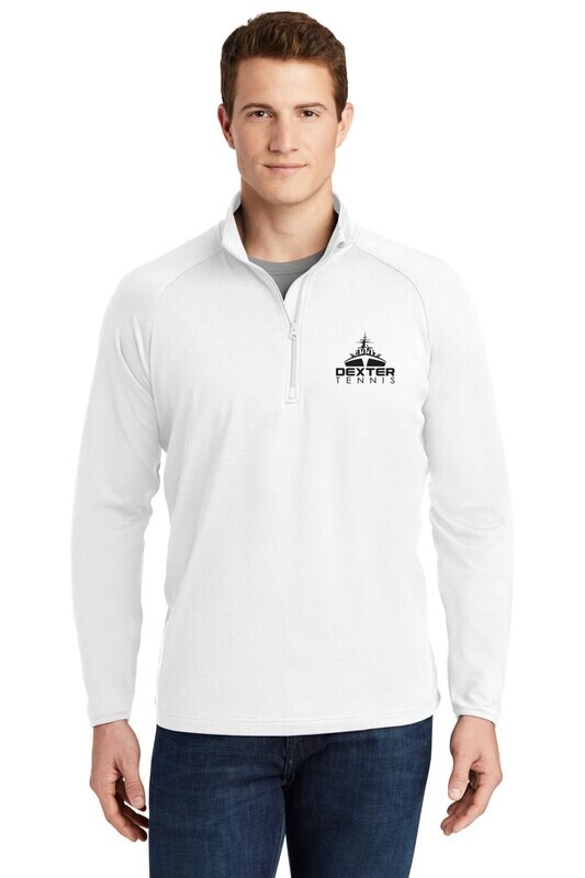 Adult Performance 1/4 Zip- Black, White