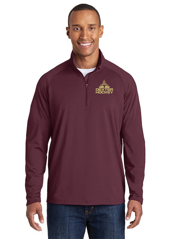 Sport Tek 1/4 Zip - Maroon, Black, Grey Heather, White
