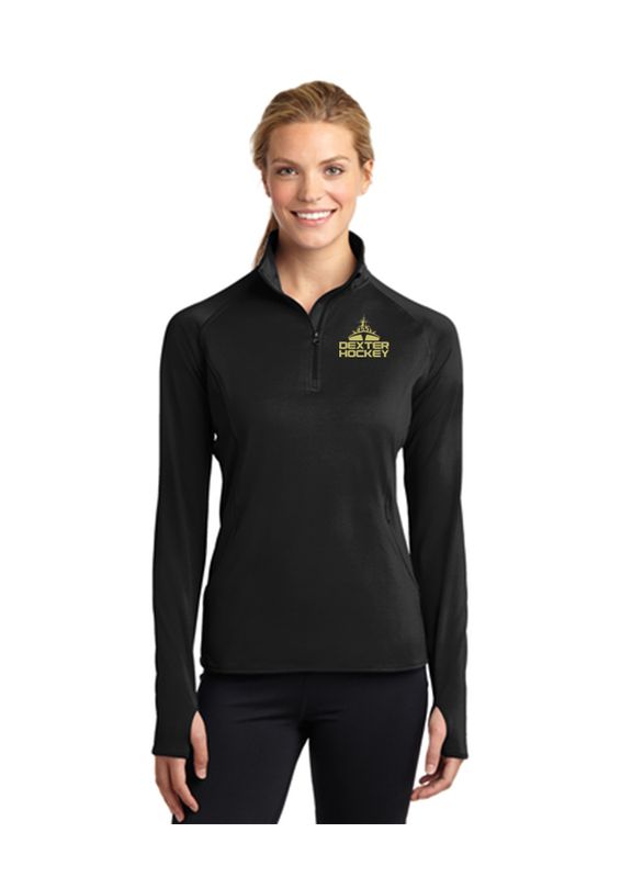 Women's Sport Tek 1/4 Zip - Maroon, Black, Grey Heather, White