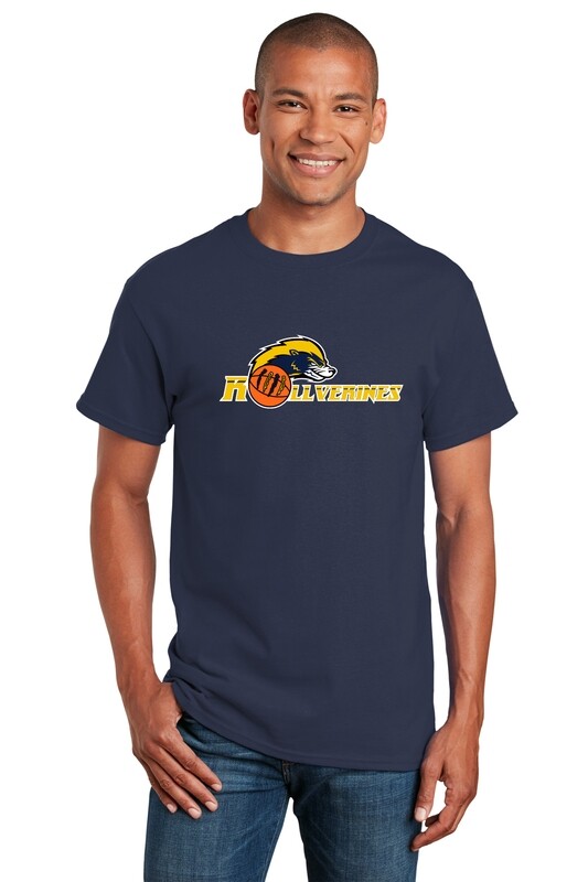 Soft Cotton Short Sleeve T-Shirt (youth sizes available) - Navy Soft Cotton Short Sleeve T-Shirt (youth sizes available) - Navy