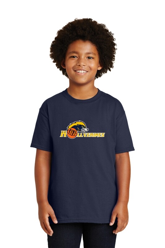 Soft Cotton Short Sleeve T-Shirt (youth sizes available) - Navy
