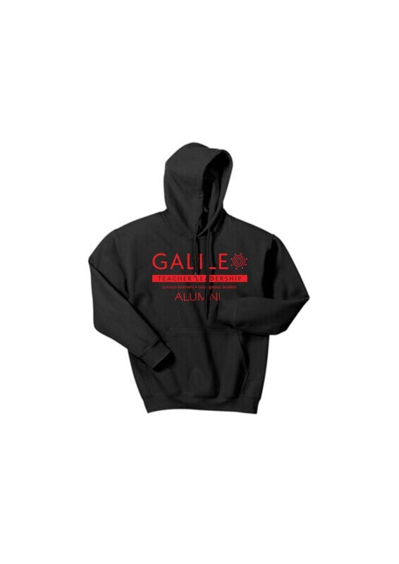 Gildan Cotton Hooded Sweatshirt - Black