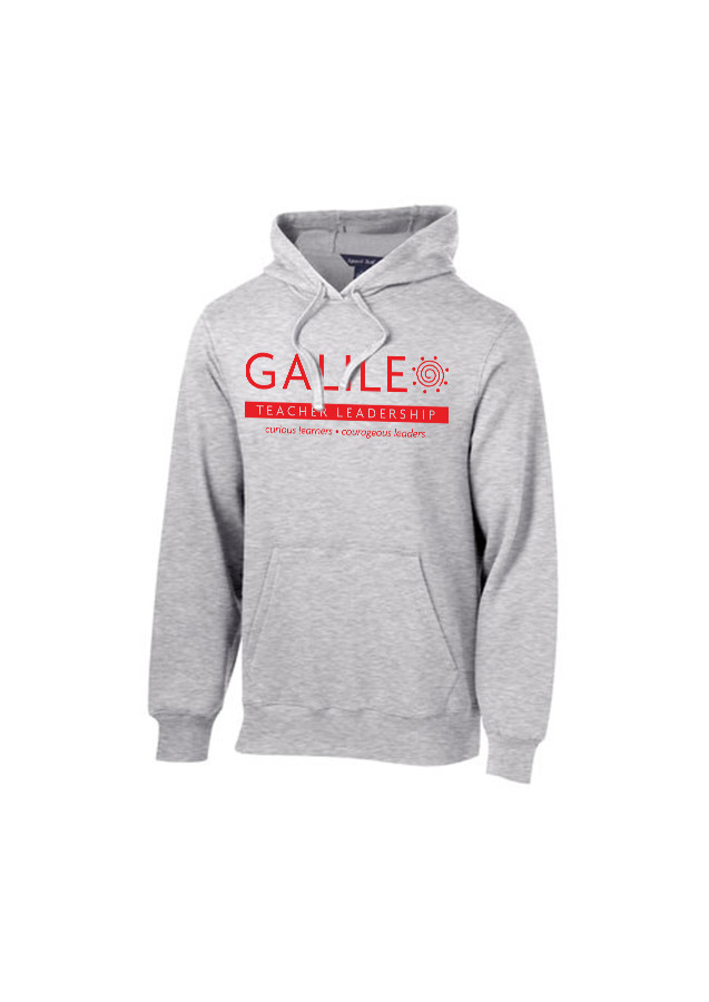 Sport Tek Cotton Blend Hooded Sweatshirt - Grey