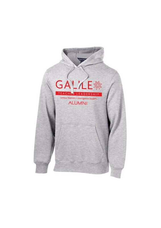 Sport Tek Cotton Blend Hooded Sweatshirt - Grey