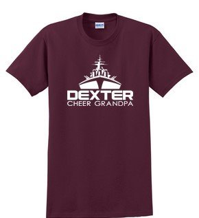 Cheer Relative Tee - Maroon Cheer Relative Tee - Maroon