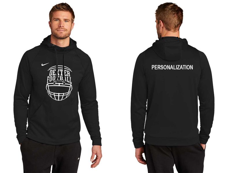 Nike Performance Hooded Sweatshirt - Black, Maroon