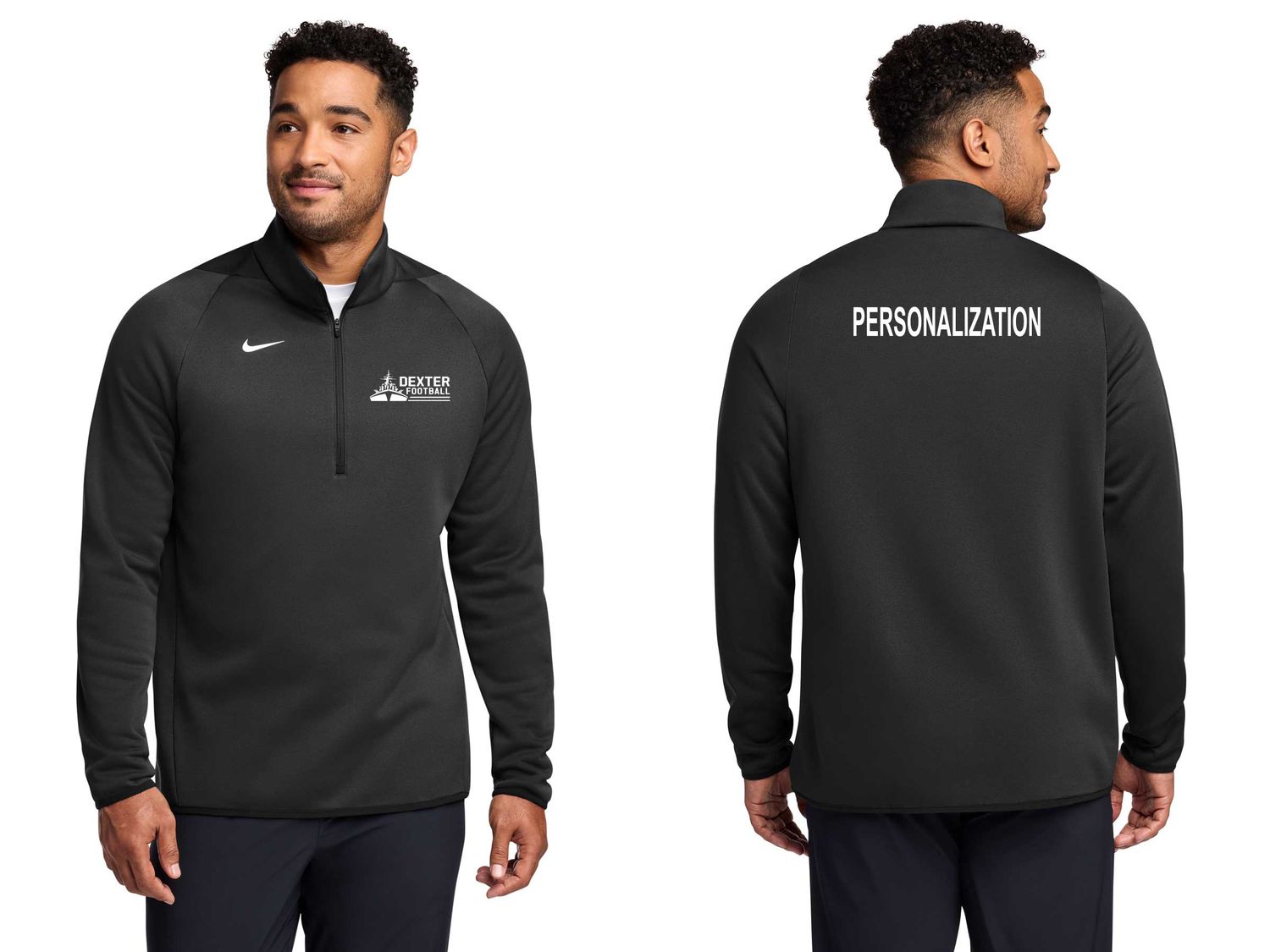 Nike Therma Dri-Fit 1/4 Zip - Black Nike Therma Dri-Fit 1/4 Zip - Black