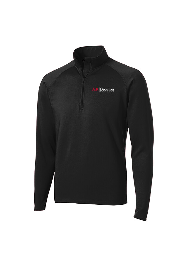 Men's Performance 1/4 Zip- Black, Heather Grey, Red Men's Performance 1/4 Zip- Black, Heather Grey, Red