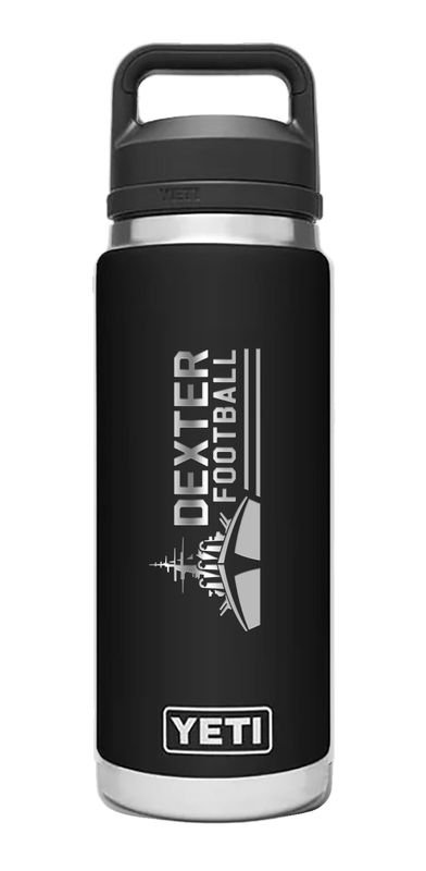 Yeti Rambler Bottle with Chug Cap 18 oz/ 26 oz- Black