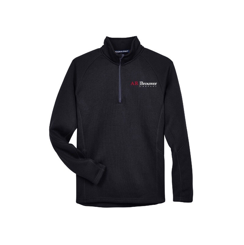 Sweater Fleece Quarter-Zip- Grey, Navy, Black