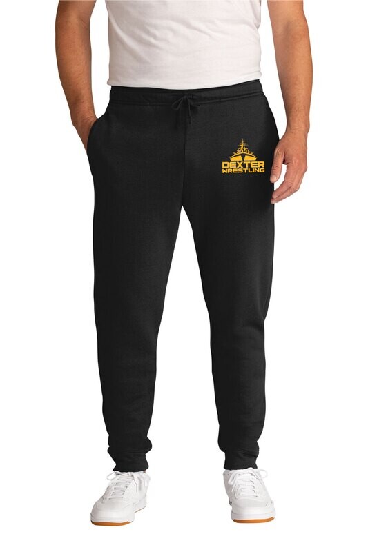 Fleece Joggers (Youth Available)- Black