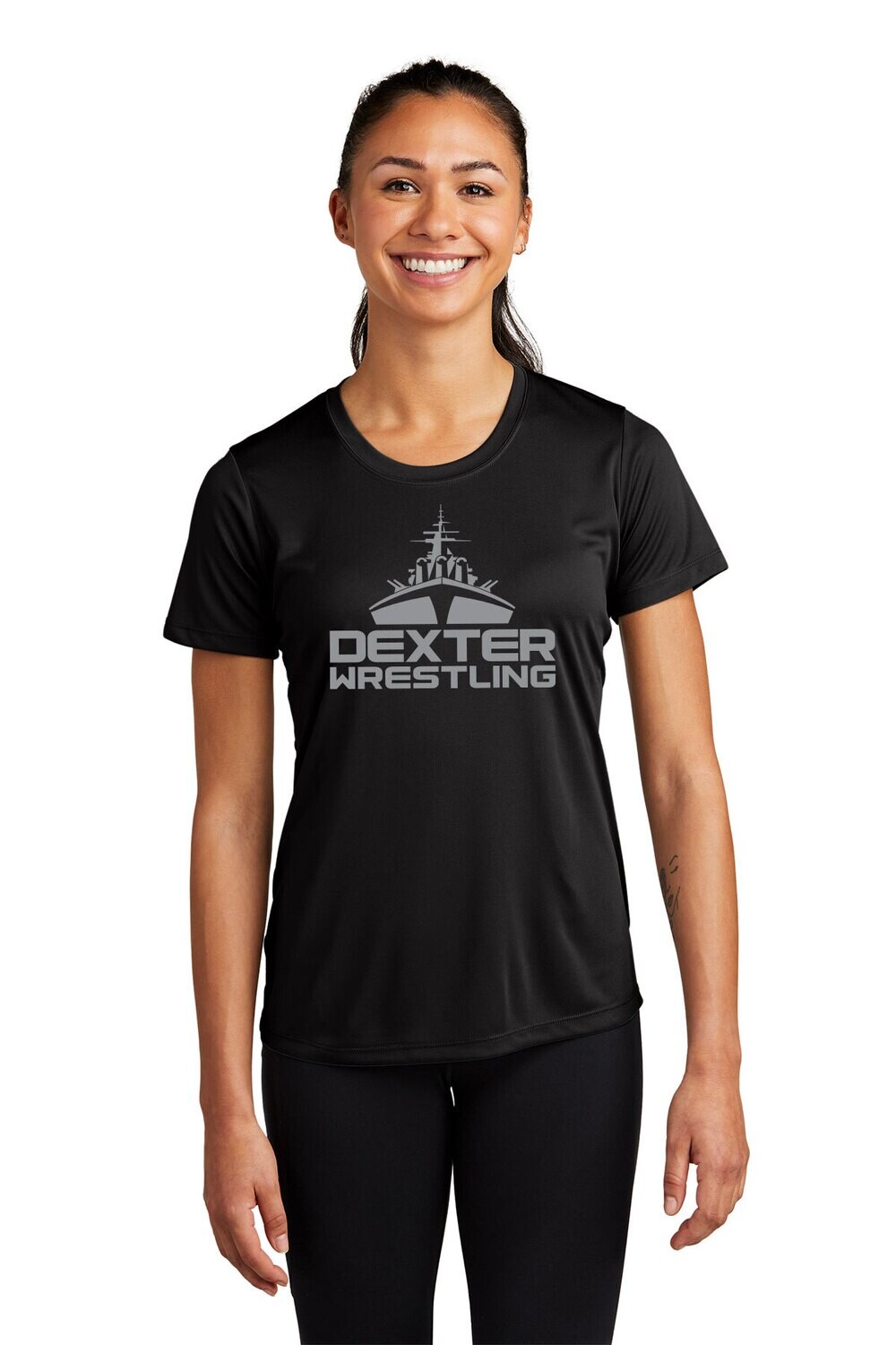 Ladies Sport-Tek Performance T-shirt- Black Ladies Sport-Tek Performance T-shirt- Black