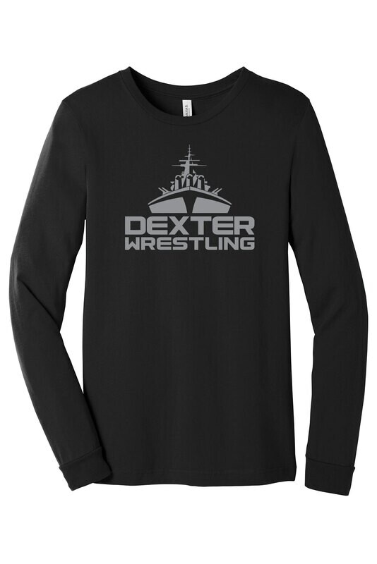 BELLA+CANVAS Unisex Jersey Long Sleeve Tee (Youth Available)- Black