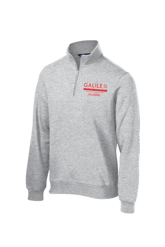Men's 1/4 Zip Sweatshirt - Grey
