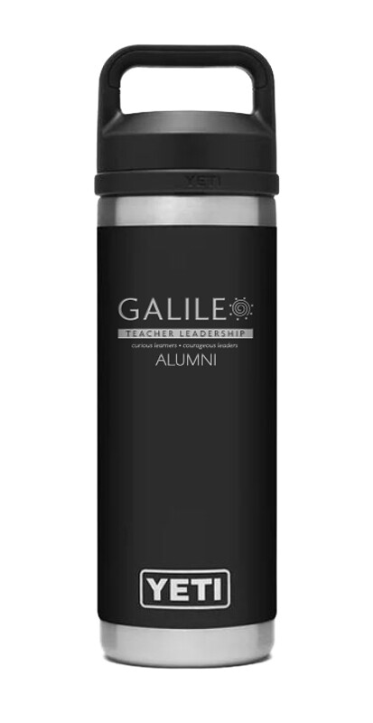 YETI Black Stainless Steel Water Bottle - 18 or 26 oz