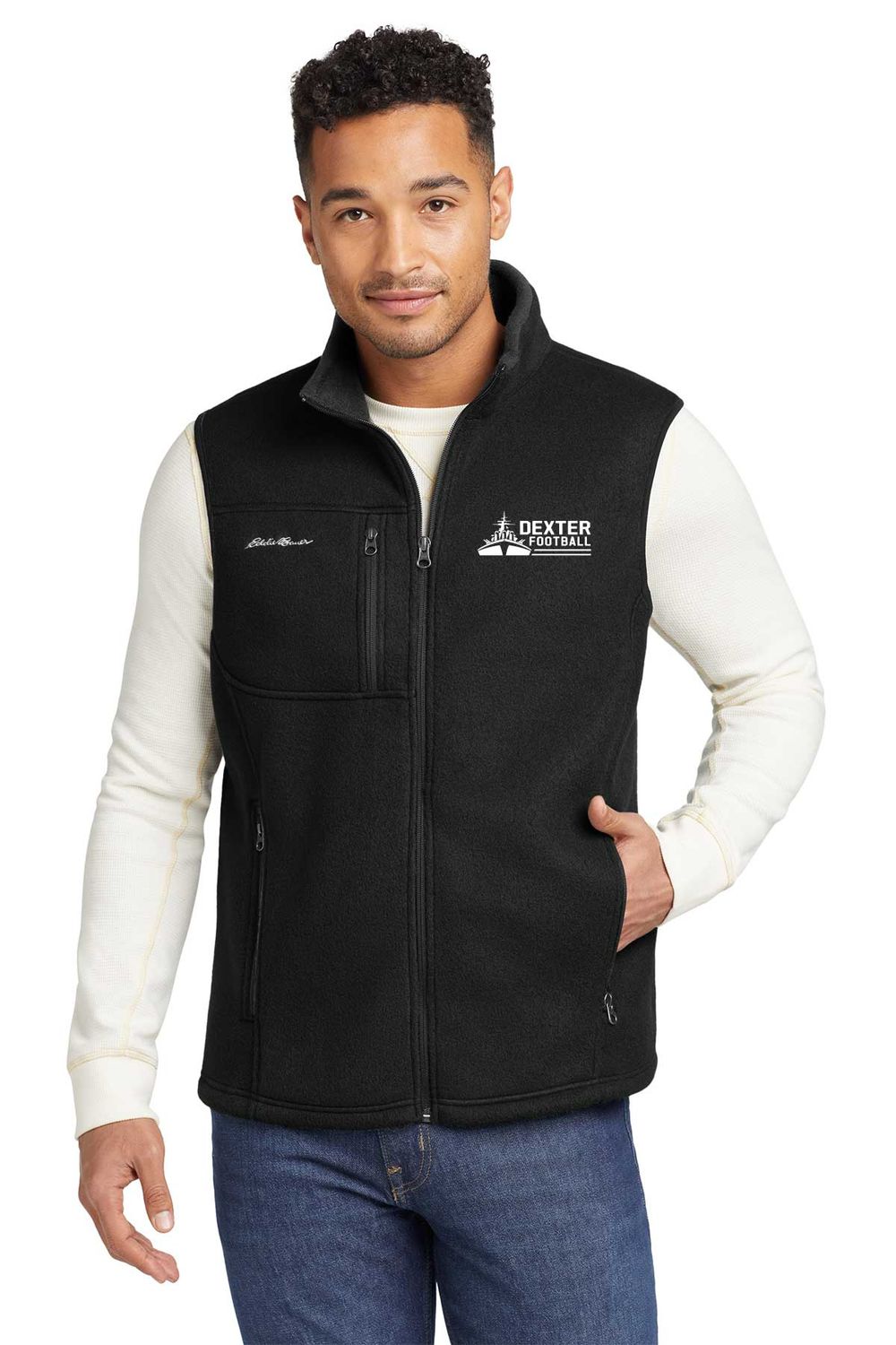 Eddie Bauer Fleece Vest- Black Eddie Bauer Fleece Vest- Black