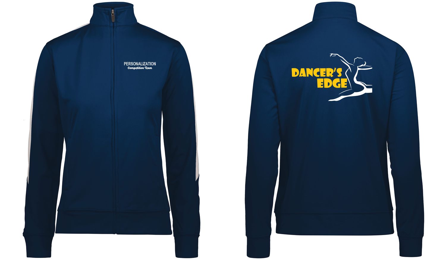 REQUIRED: Medalist Jacket (Youth Sizes Available)-COMPETITION TEAM ONLY- Navy/White REQUIRED: Medalist Jacket (Youth Sizes Available)-COMPETITION TEAM ONLY- Navy/White