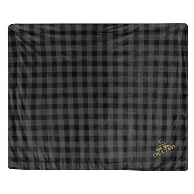 NEW-Sherpa Blanket-Black or Buffalo Black