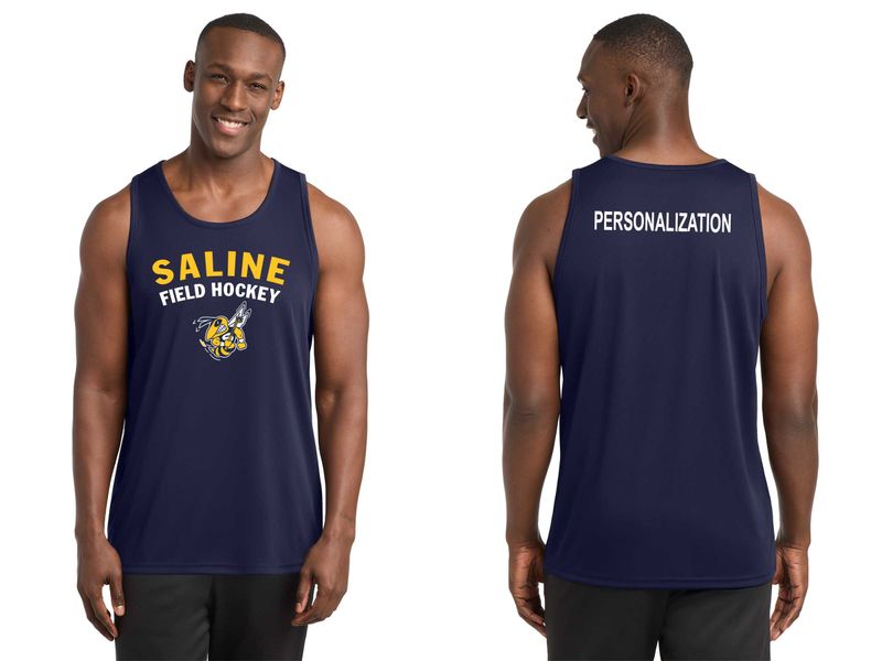 Unisex Performance Tank -Navy