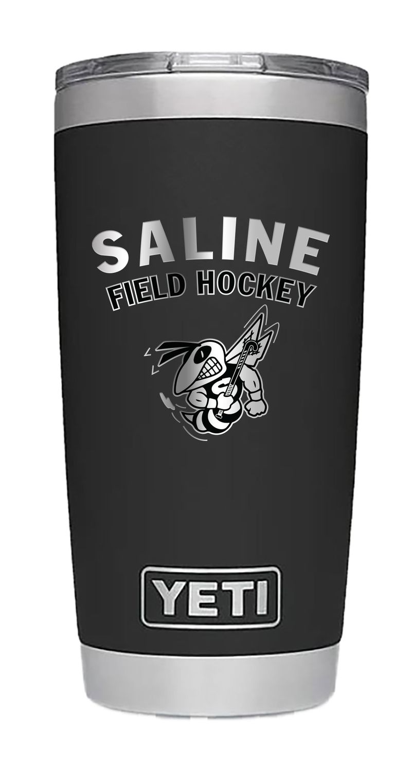 YETI Black Stainless Steel Tumbler - 20 or 30 oz