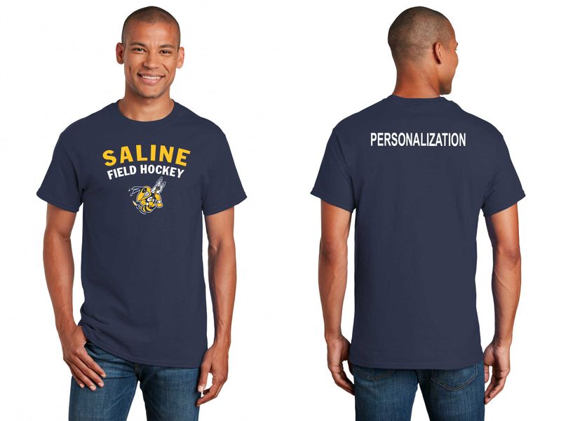 Unisex Basic Cotton Tee - Navy, Heather Grey, Heather Navy