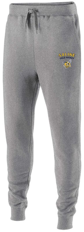 Unisex Fleece Jogger - Navy, Charcoal Heather Grey