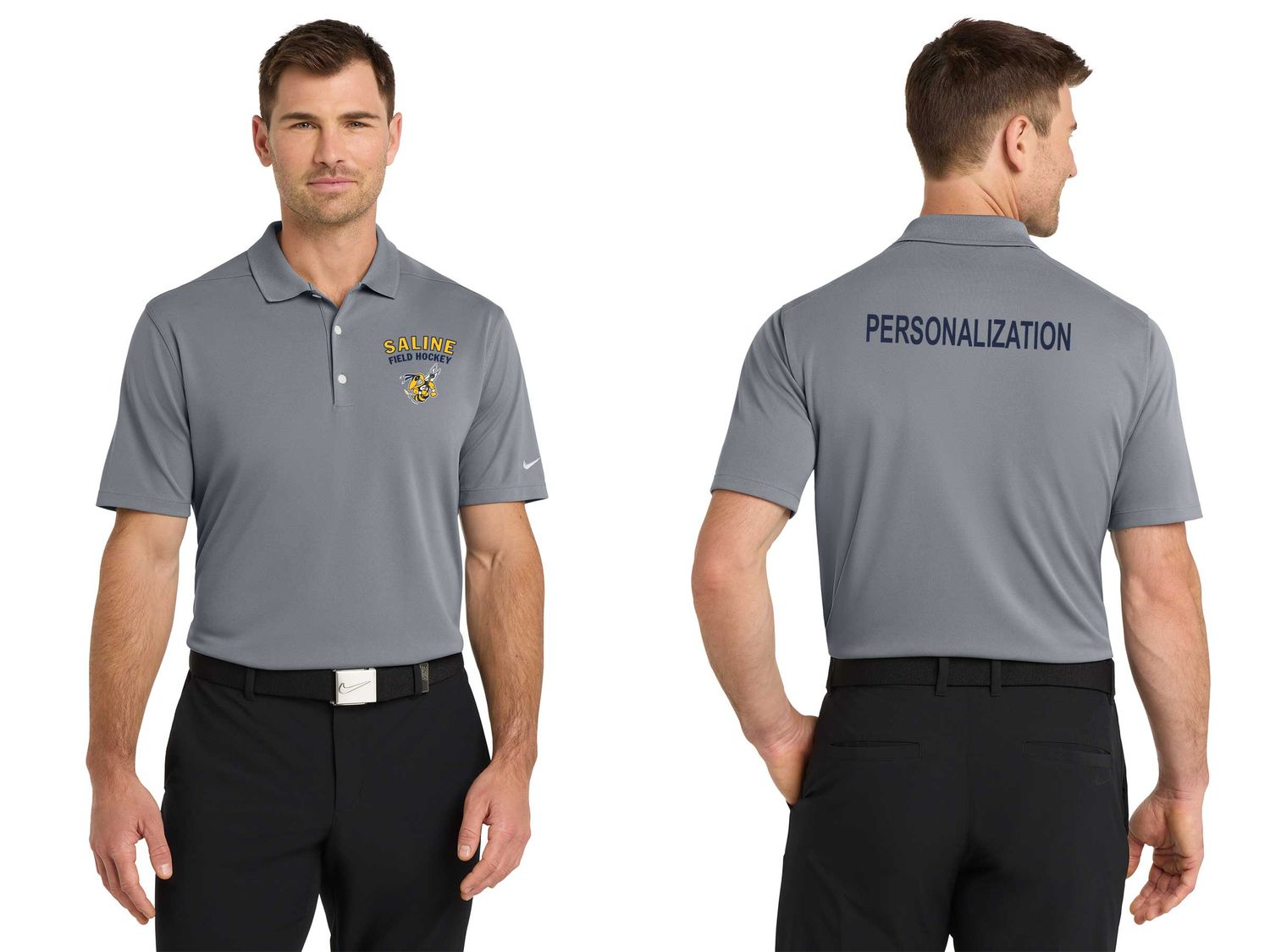 Nike Dri-FIT Micro Pique 2.0 Polo - Navy, Grey, White