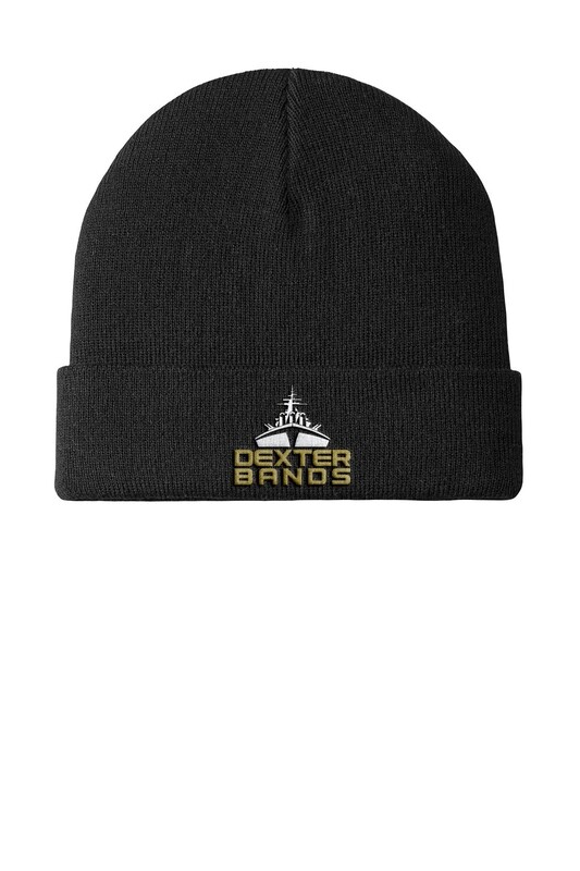 Knit Cuff Heathered Beanie - Black/Heather Grey