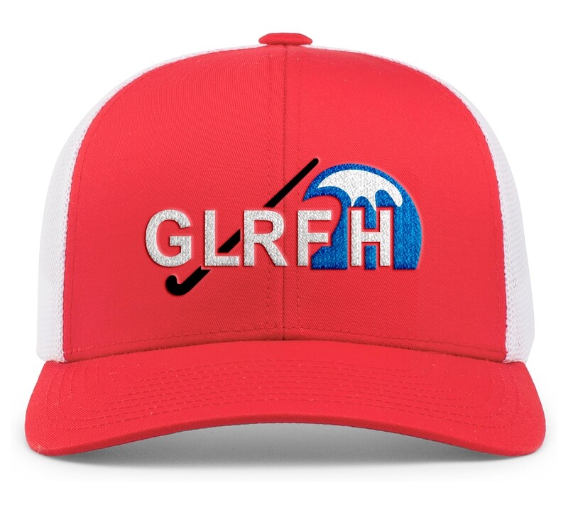 Trucker Snapback Cap (OSFA)- Black/ White, Red/White, Royal/White, Grey/White and White/White