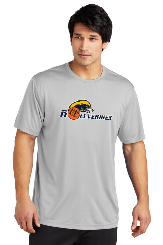 Performance Recompete T-shirt- True Navy/ Silver