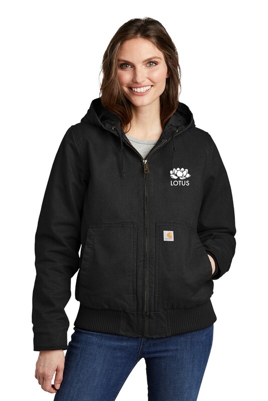 Carhartt Women’s Washed Jacket- Black, Brown