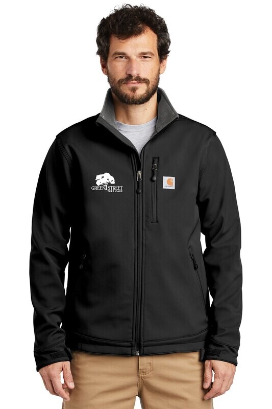 Carhartt Crowley Soft Shell Jacket- Black, Charcoal, Moss