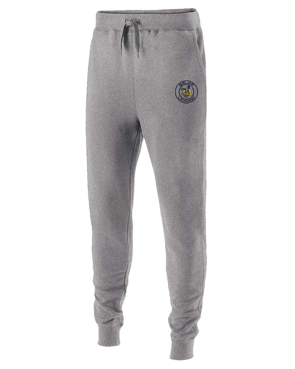 Unisex Fleece Jogger - Navy/Heather Grey Unisex Fleece Jogger - Navy/Heather Grey