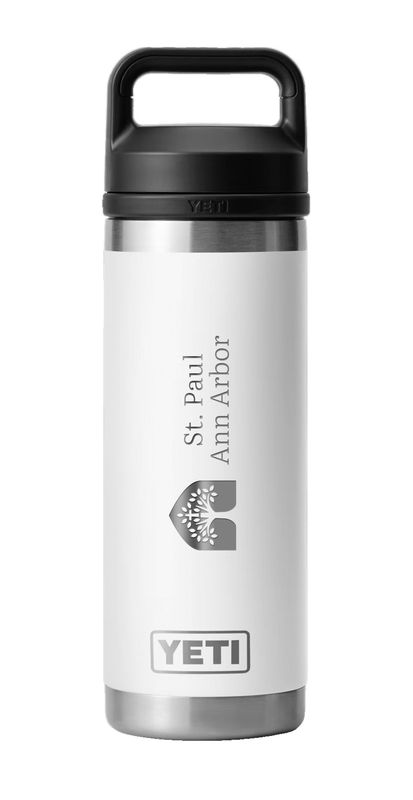 YETI 18 oz or 26 oz Waterbottle- Navy, White