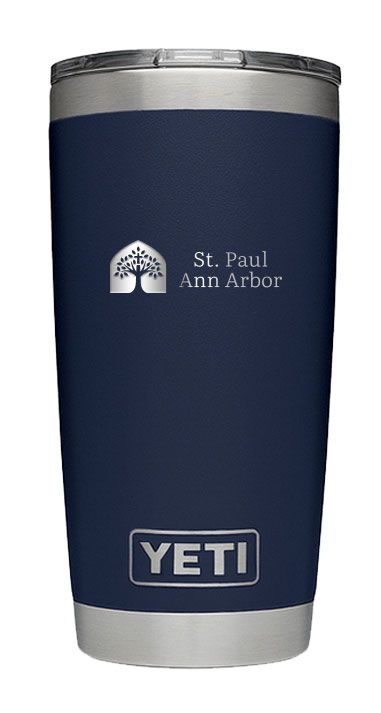 YETI 20 oz./ 30 oz. Stainless Steel Tumbler - Navy, White