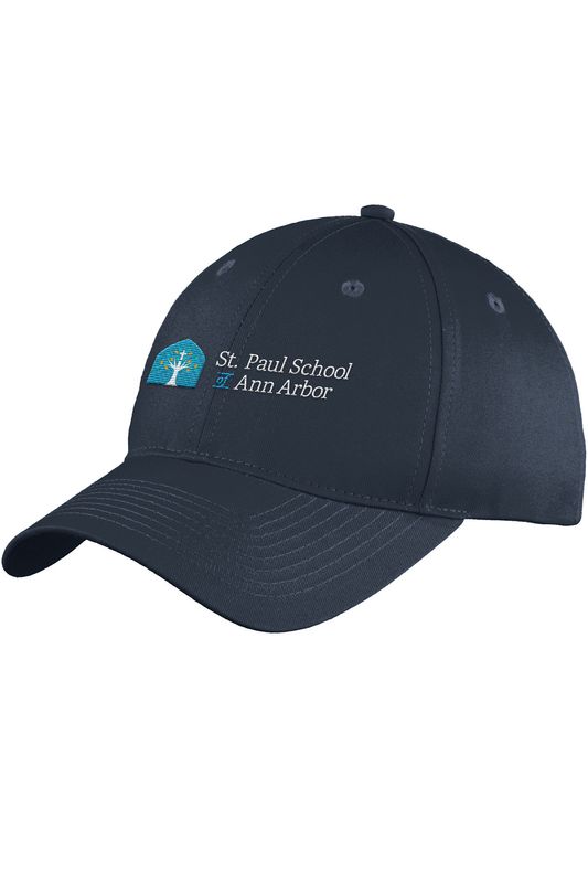 Youth Twill Cap-Navy