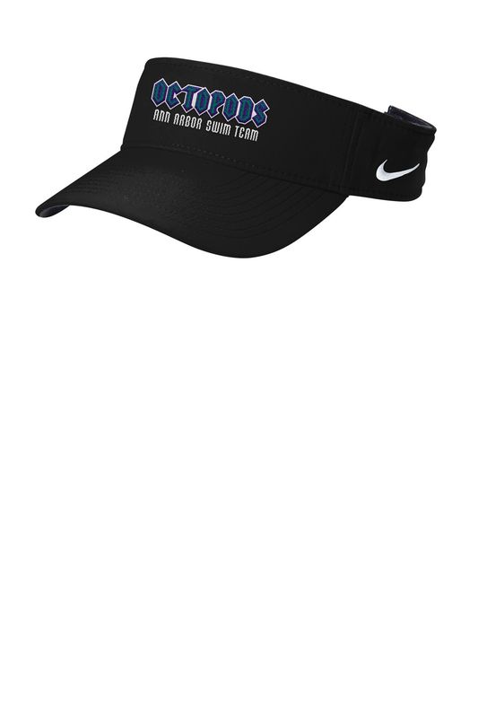 Nike Dri-FIT Team Performance Visor- Black/ Grey/ White