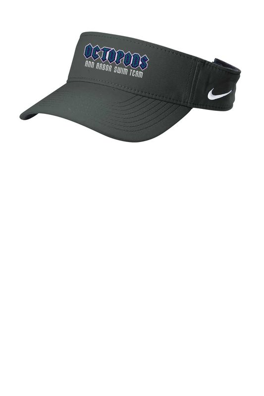 Nike Dri-FIT Team Performance Visor- Black/ Grey/ White