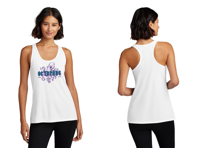 Port & Company Ladies Performance Tank- Black, White