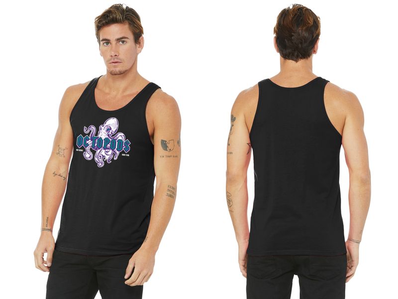 Unisex Jersey Tank - Black, White, Athletic Heather