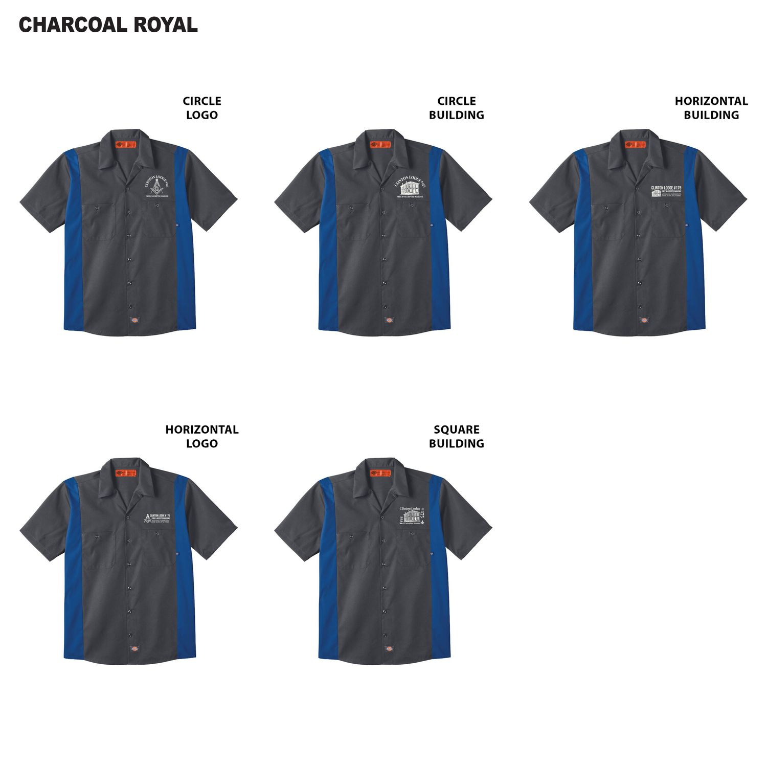 Dickies Industrial Colorblock Short Sleeve Shirt (Tall sizes available)- Black/Dark Charcoal, Dark Charcoal/Royal, Dark Navy/Smoke Dickies Industrial Colorblock Short Sleeve Shirt (Tall sizes available)- Black/Dark Charcoal, Dark Charcoal/Royal, Dark Navy/Smoke