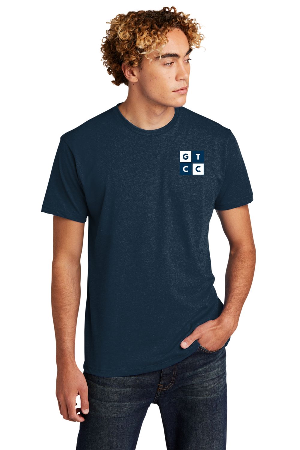 Unisex Next Level Short Sleeve Tee- Navy, Ice Blue, Dark Heather, White