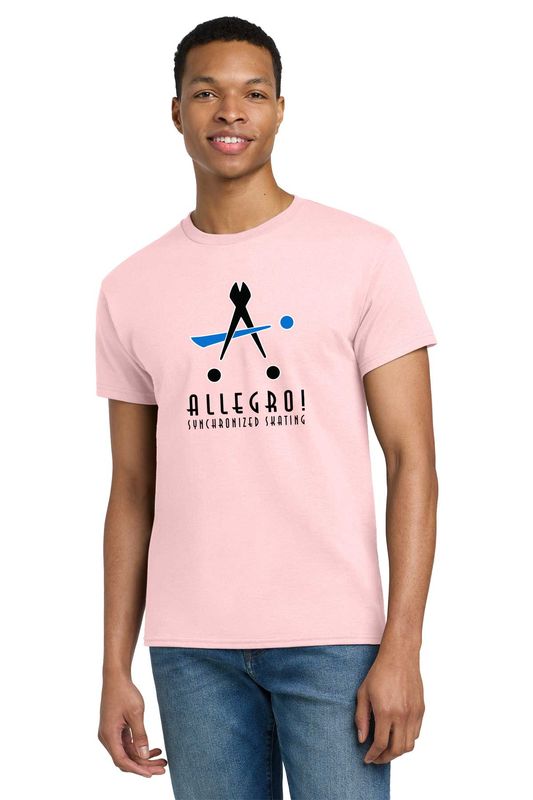 Adult Unisex Cotton Tee- Sport Grey, Red, Light Pink, White, Black