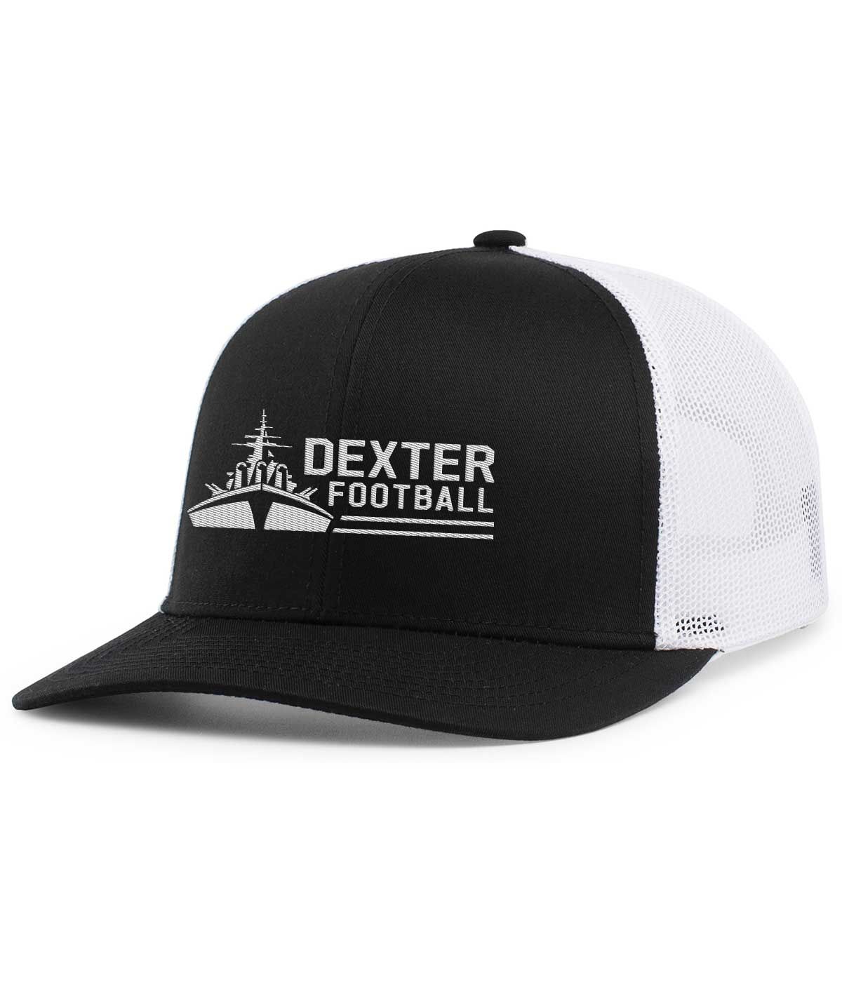 Youth Trucker Snapback Cap- Black