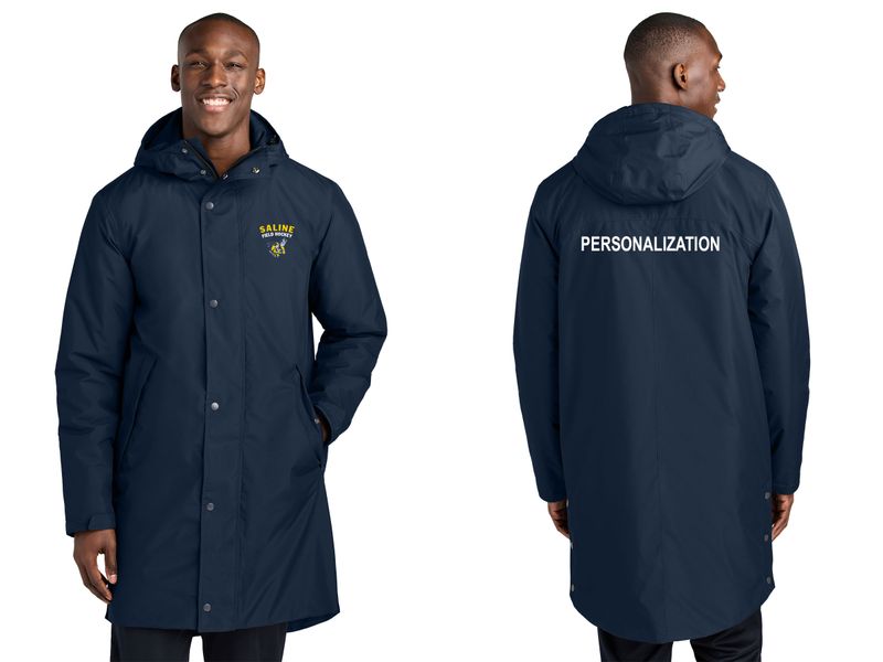 Sport-Tek® Waterproof Insulated Sideline Parka- True Navy